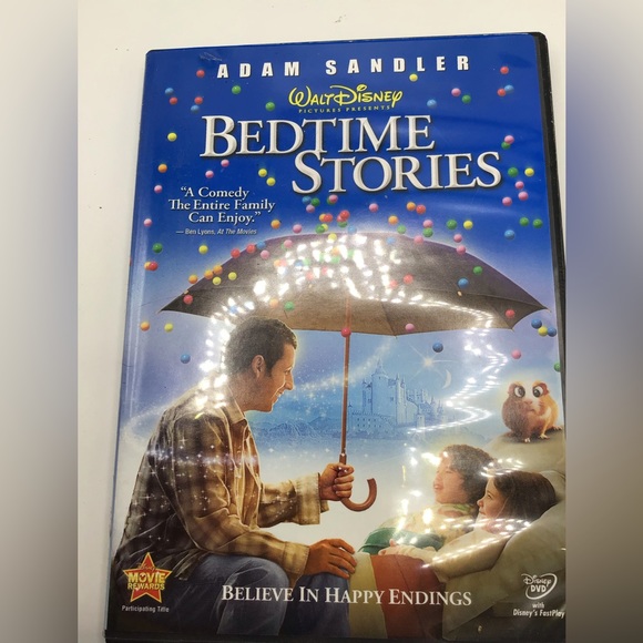 Kids DVD Movie Bedtime Stories Disney Movie - Picture 1 of 1